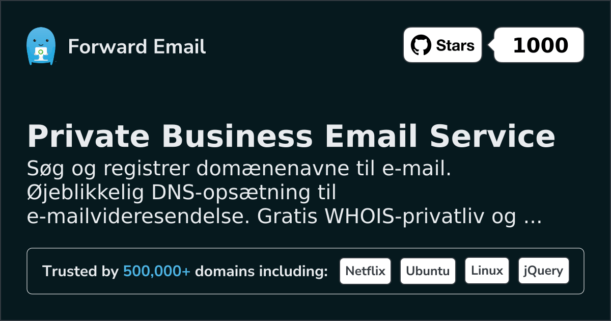 Registrer domæne til e-mail - find dit perfekte domænenavn