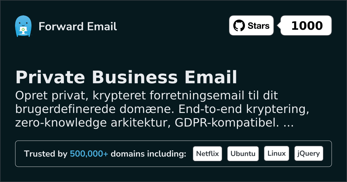 Private Business Email - Encrypted & Secure