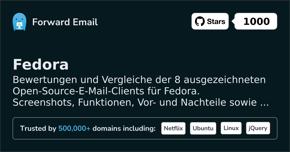 8 Ausgezeichnete Open Source E-Mail-Clients für Fedora 2026