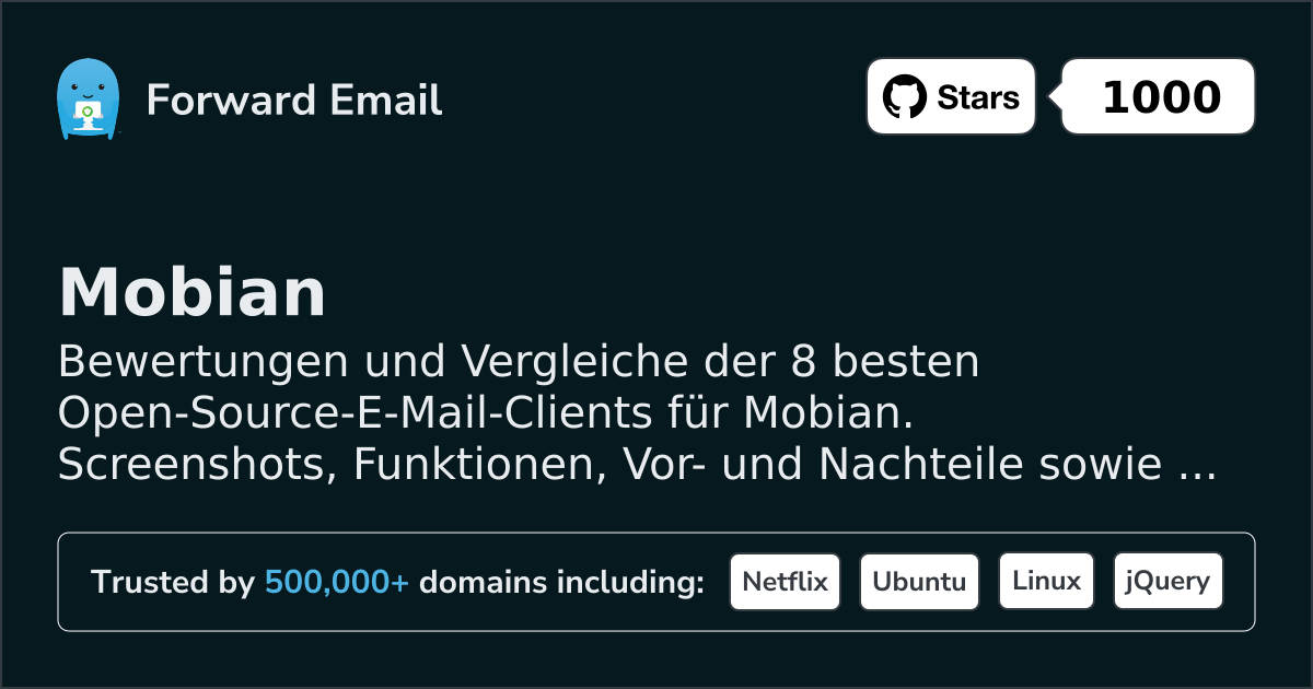 8 großartige Open-Source-E-Mail-Clients für Mobian 2026
