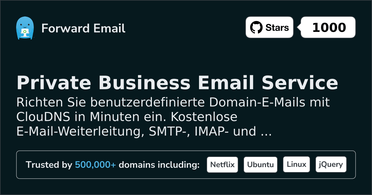 So richten Sie E-Mail mit ClouDNS ein