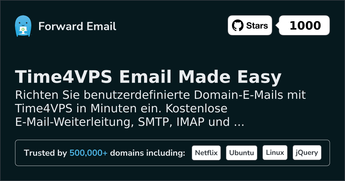 So richten Sie E-Mail mit Time4VPS ein