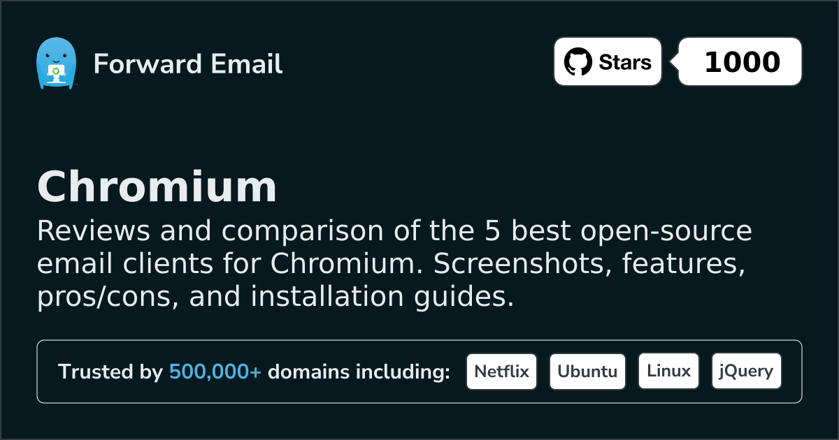 5 Best Open Source Email Clients for Chromium 2026