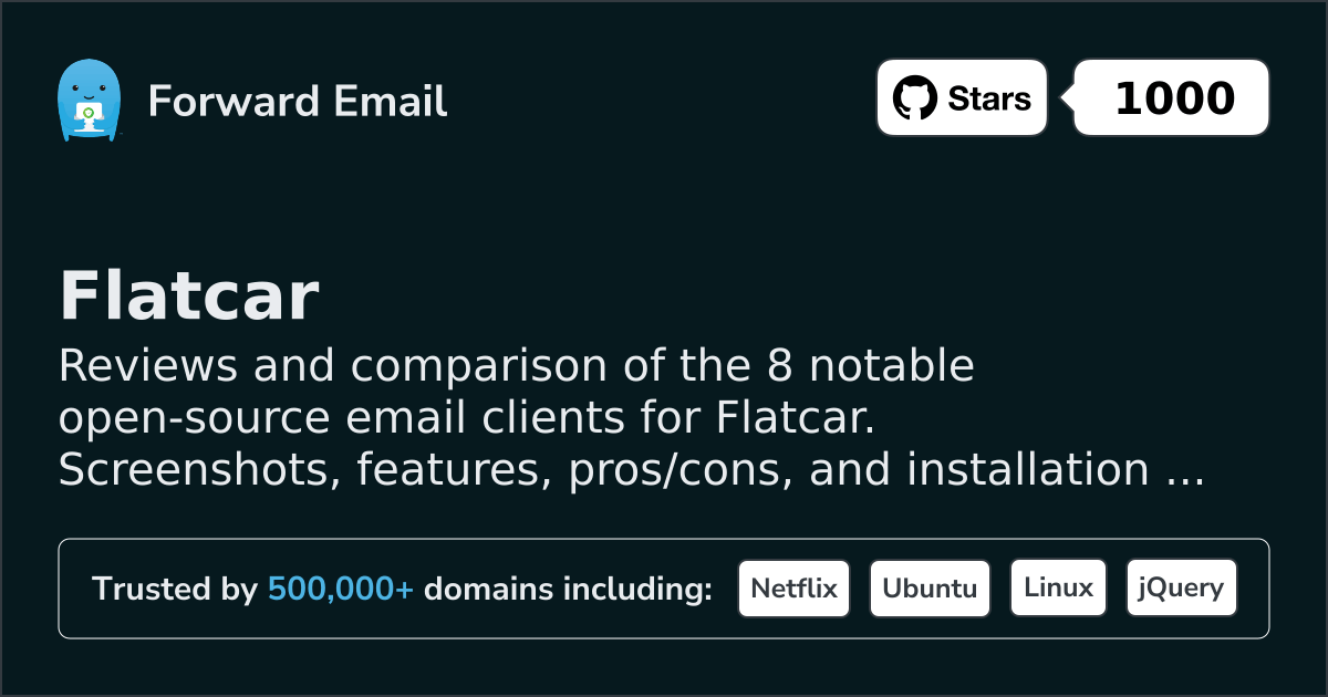 8 Notable Open Source Email Clients for Flatcar 2026