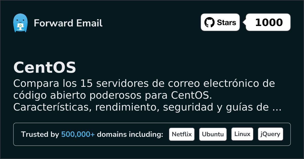 15 Poderosos Servidores de Correo Electrónico de Código Abierto para CentOS 2026