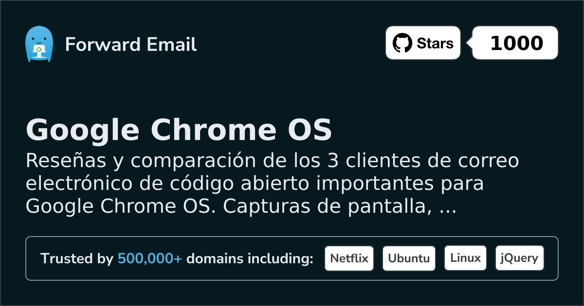 3 Clientes de Correo Electrónico de Código Abierto Importantes para Google Chrome OS 2026
