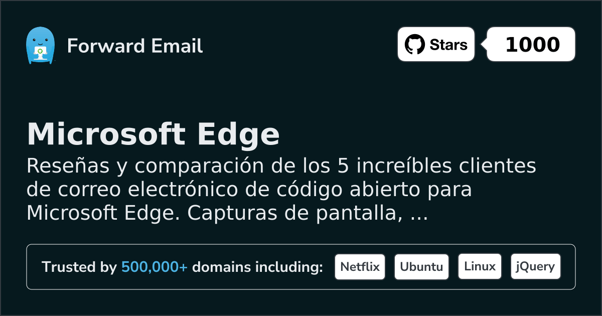 5 Asombrosos Clientes de Correo Electrónico de Código Abierto para Microsoft Edge 2026