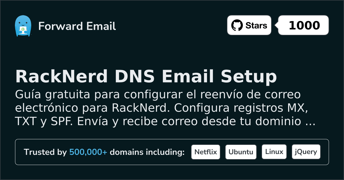 Cómo configurar el correo electrónico con RackNerd