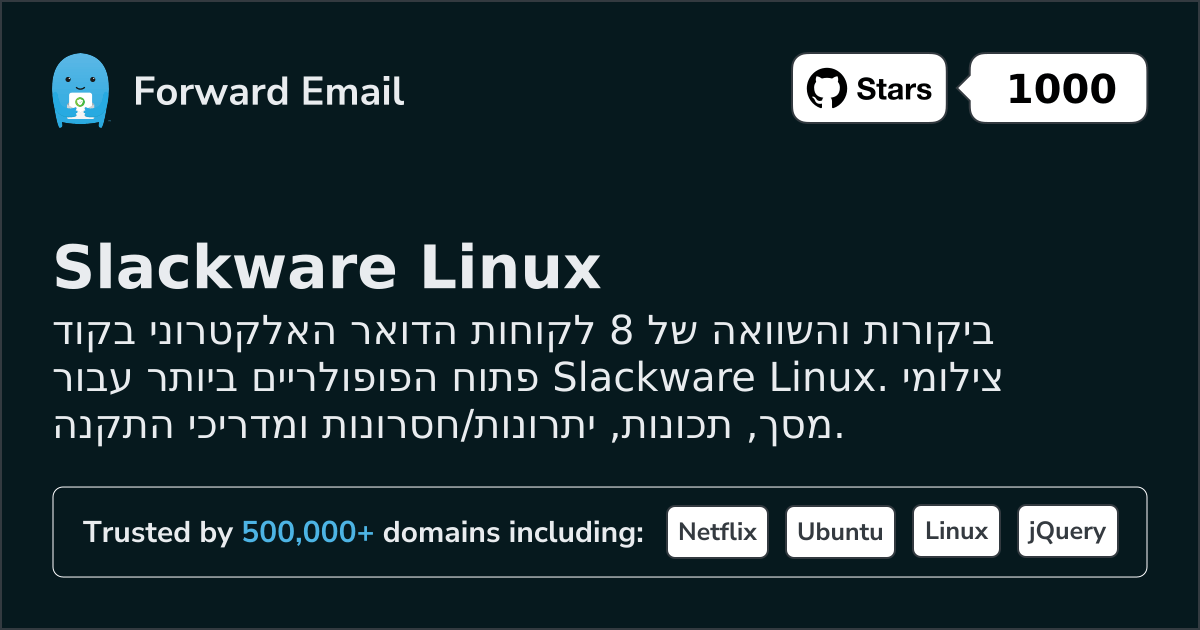 8 לקוחות דואר אלקטרוני בקוד פתוח הפופולריים ביותר עבור Slackware Linux 2026