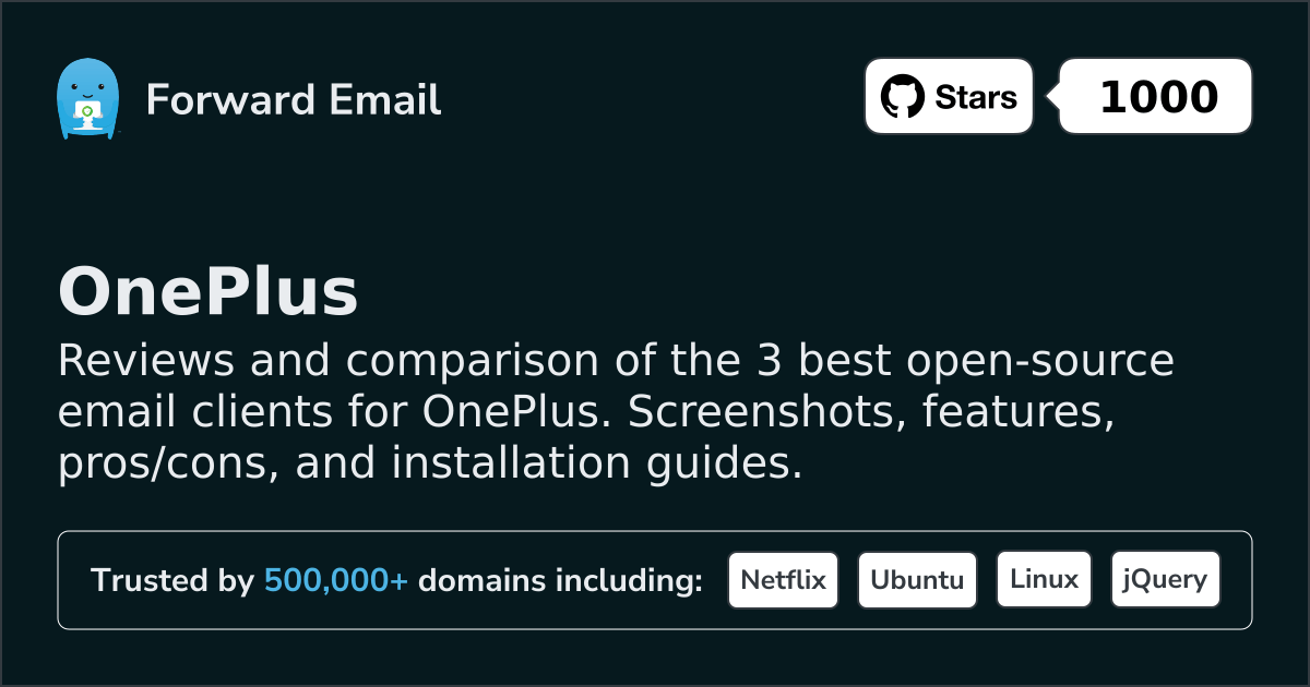 3 Klien Email Open Source Terbaik untuk OnePlus 2026