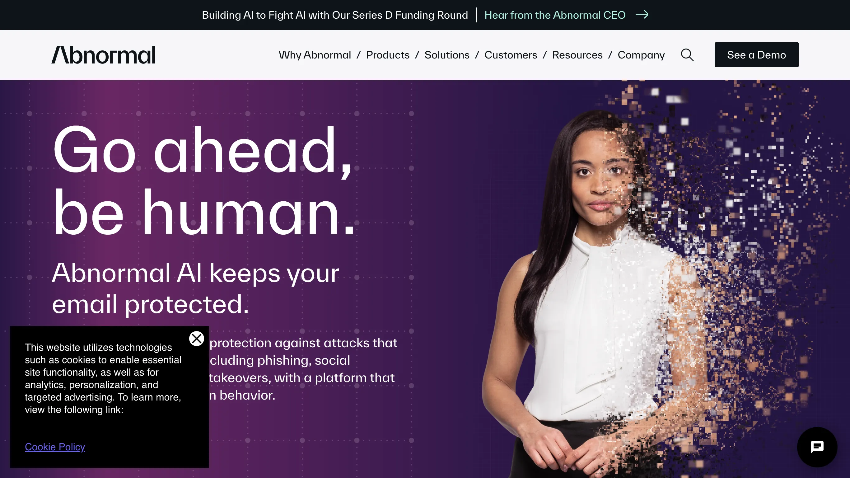 Abnormal Security is a closed-source email service.