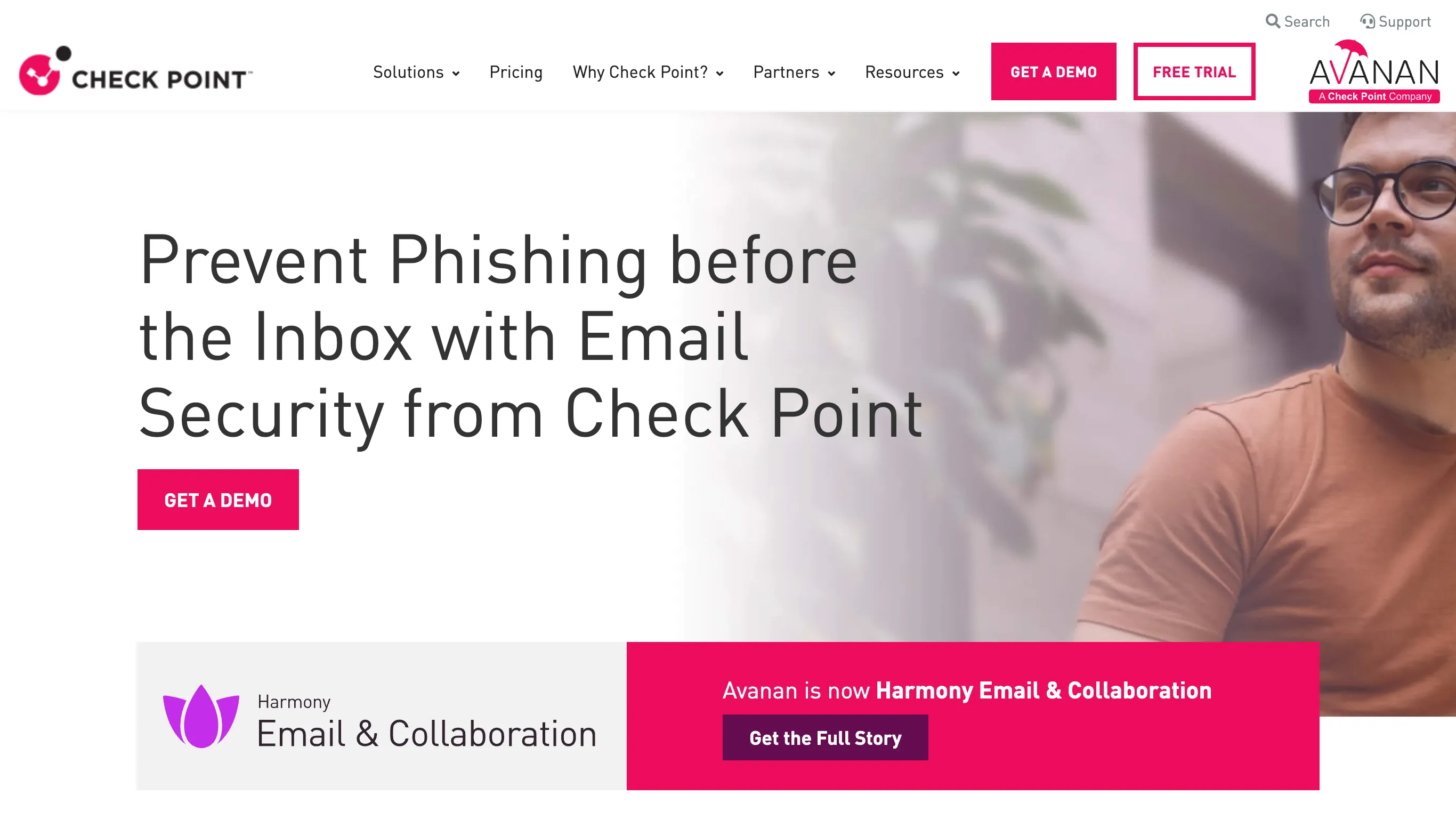 Check Point Avanan is a closed-source email service.