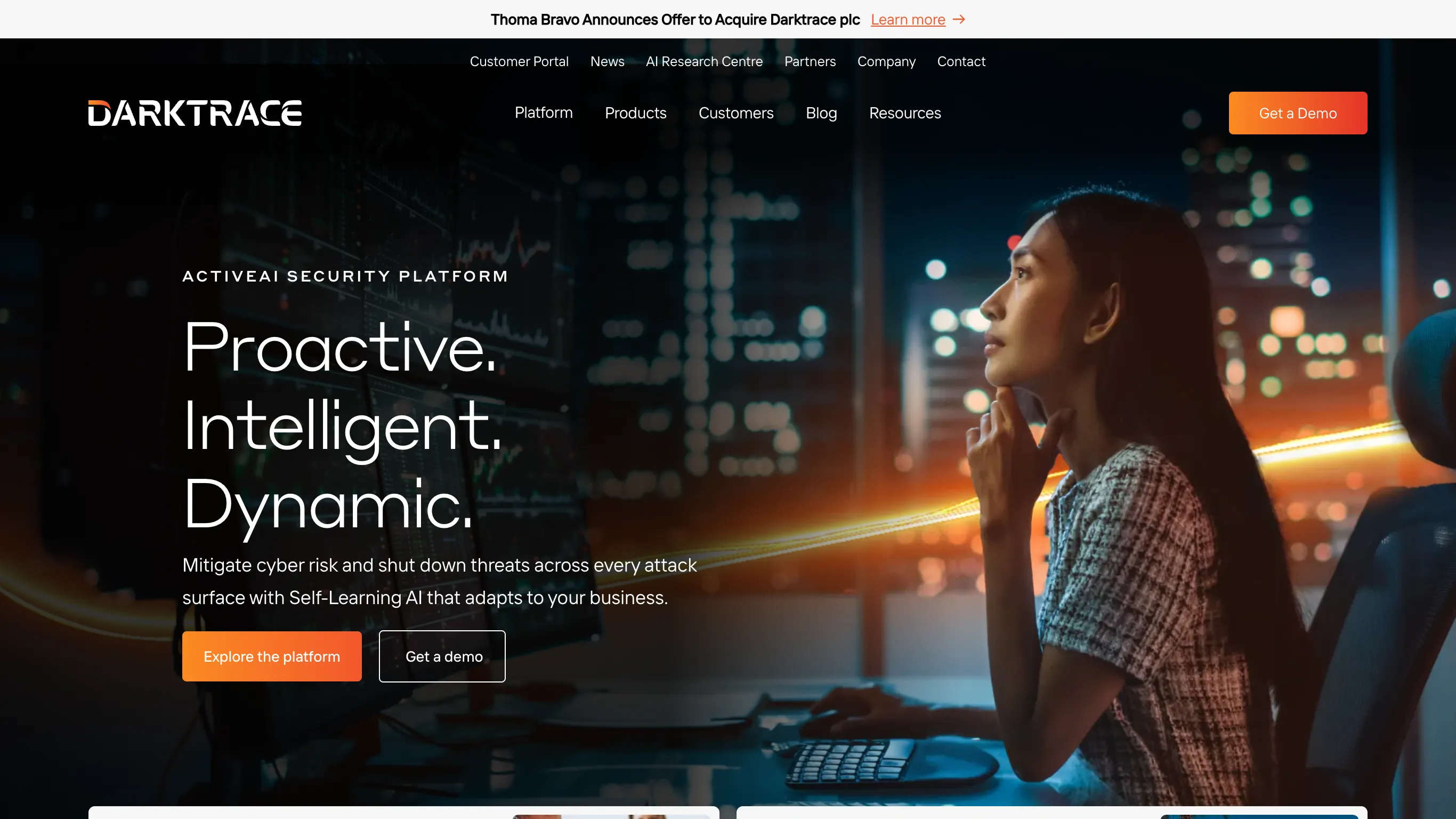 Darktrace is a closed-source email service.