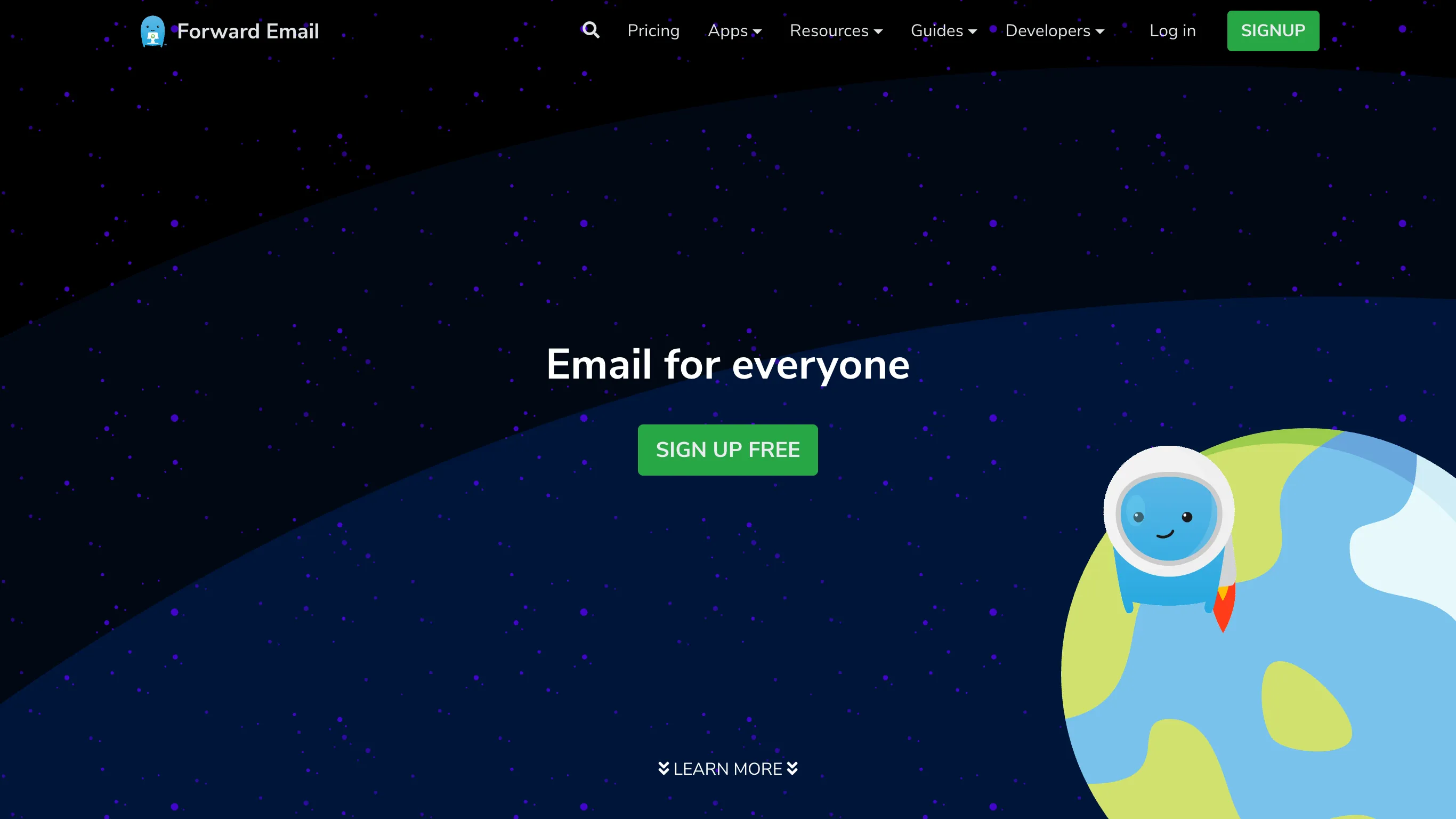 Forward Email is an open-source email service.