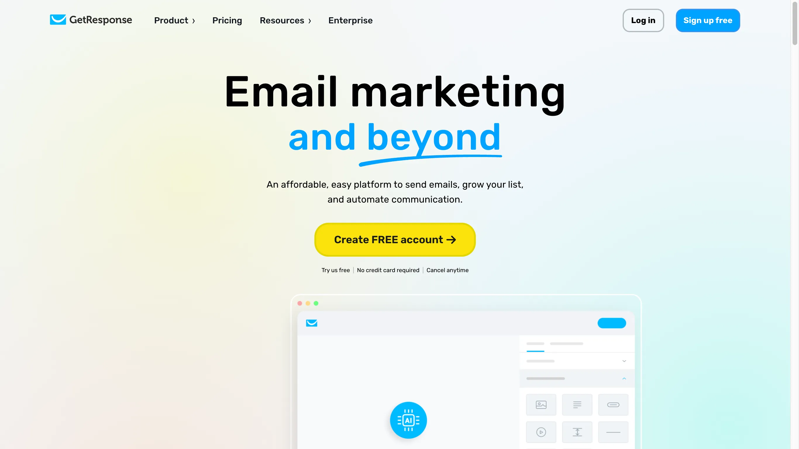 Get Response is a closed-source email service.