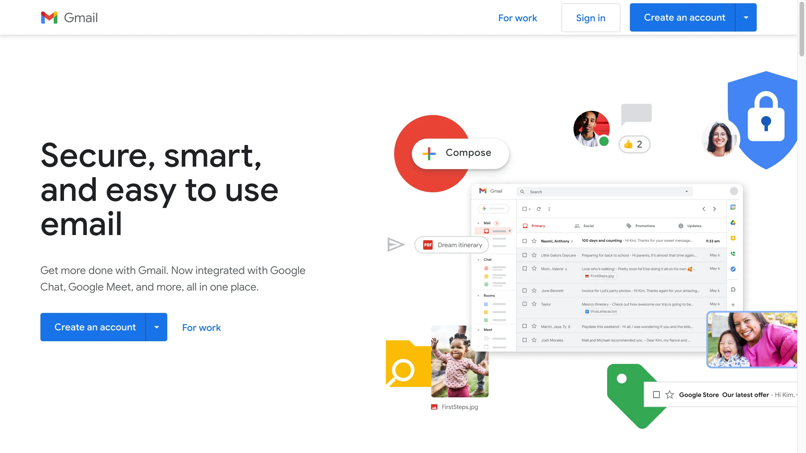 Gmail is a closed-source email service.
