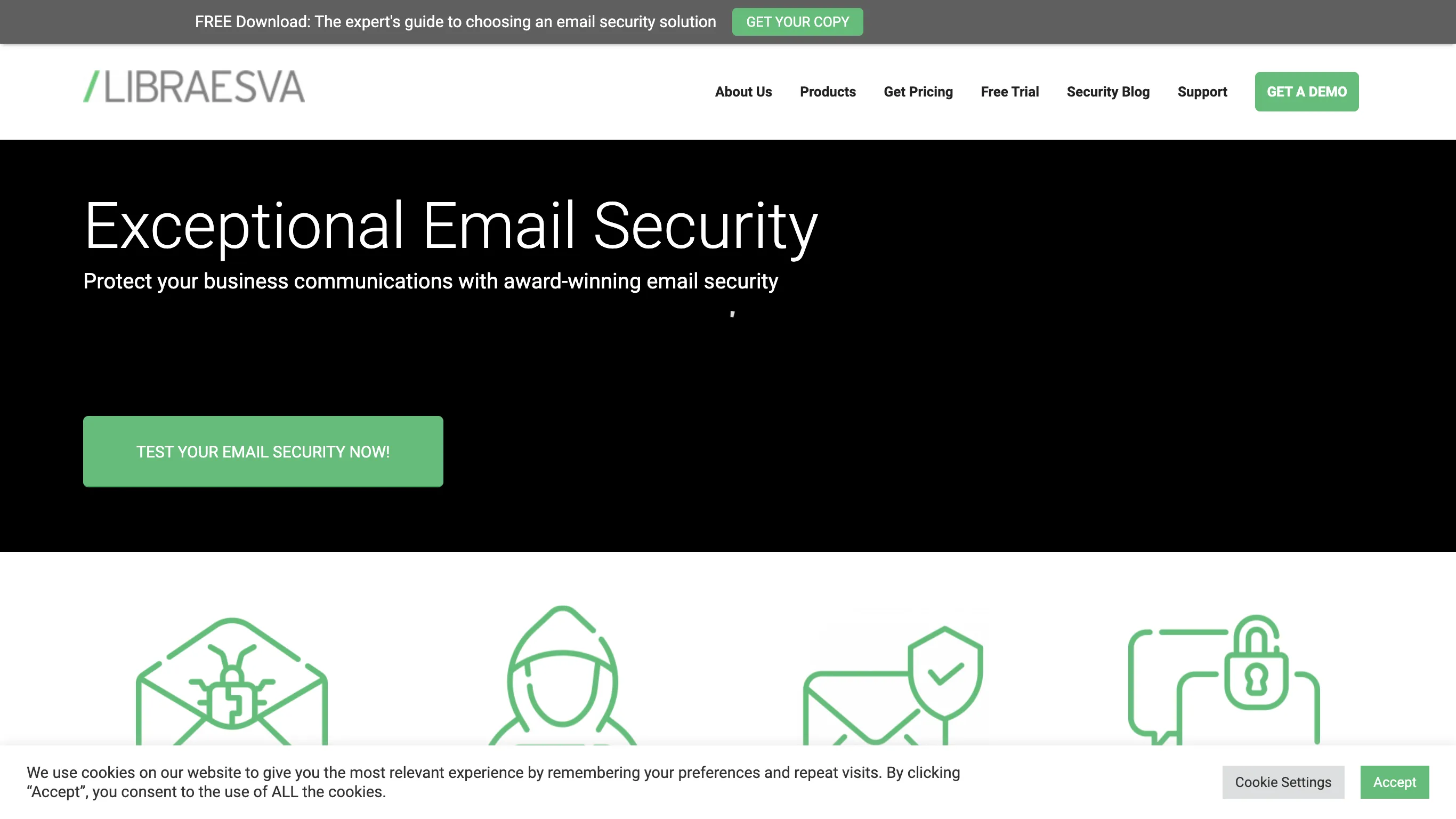 Libraesva is a closed-source email service.
