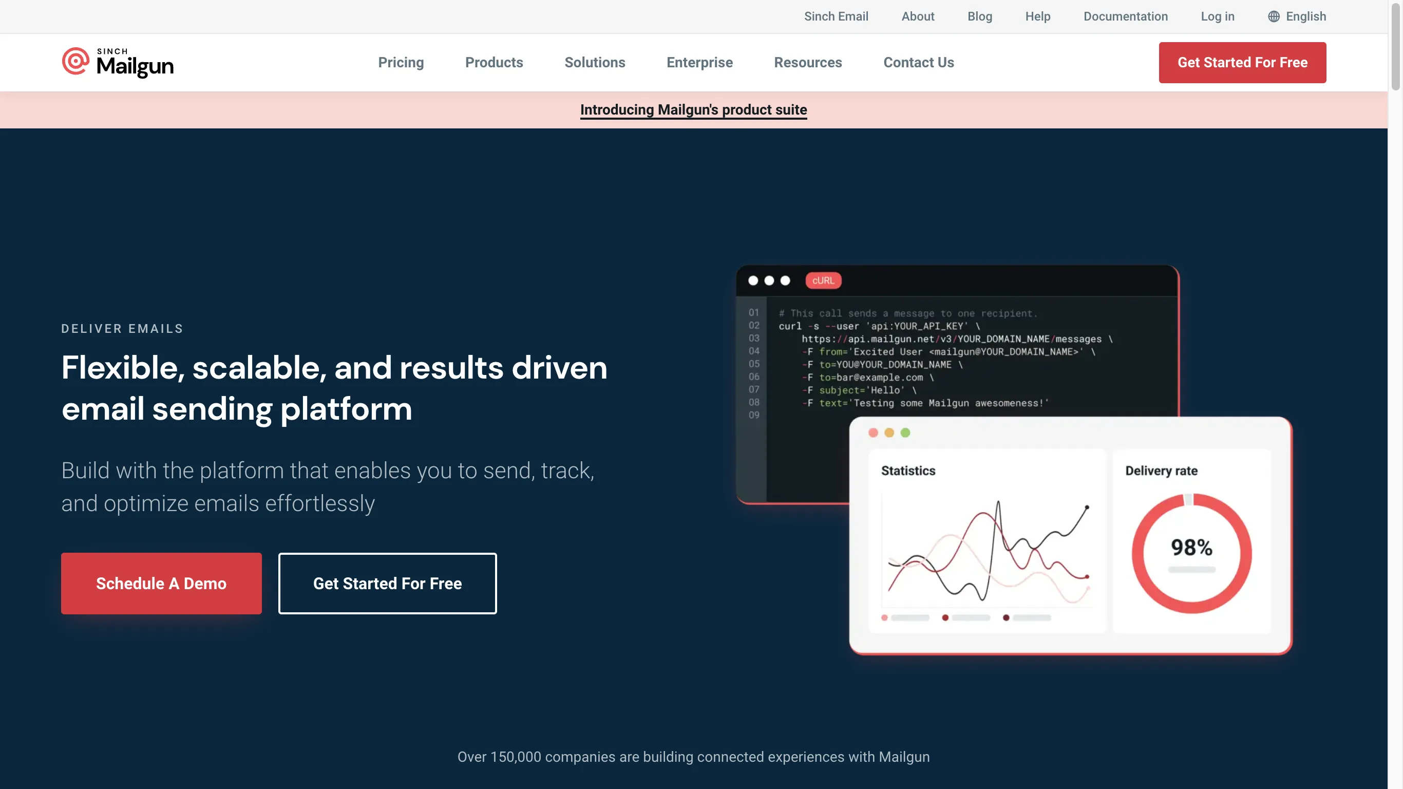 Mailgun is a closed-source email service.