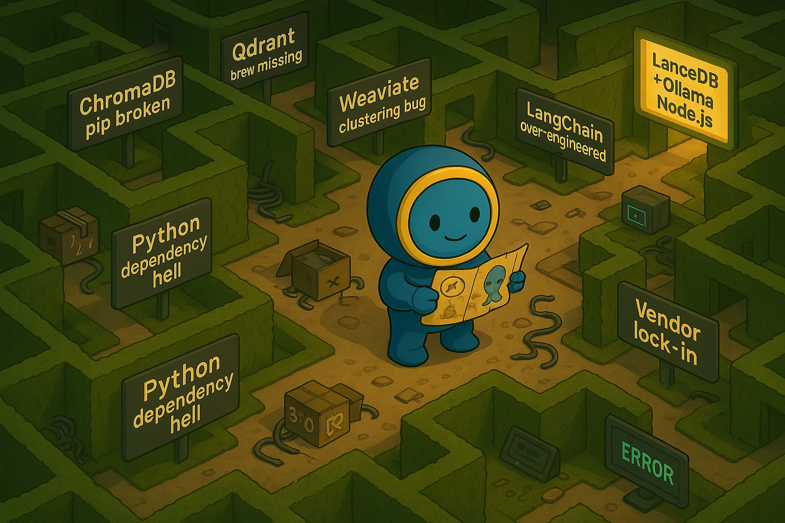 Building a Privacy-First AI Support Agent with LanceDB & Ollama