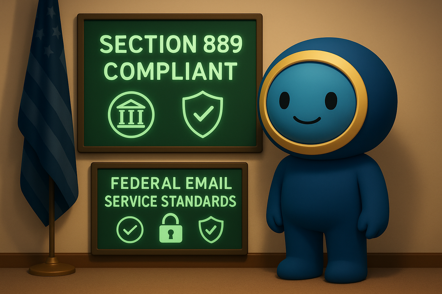 Case Study: Gov/Federal Section 889 Email Compliance