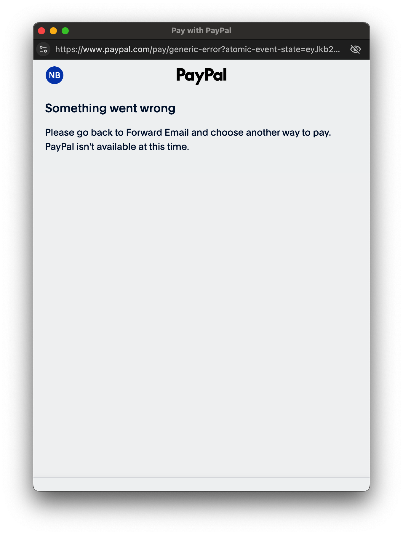 PayPal help center screenshot 4