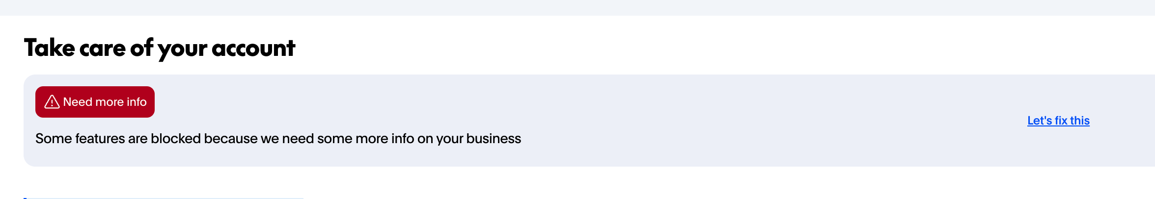 PayPal take care screenshot 1