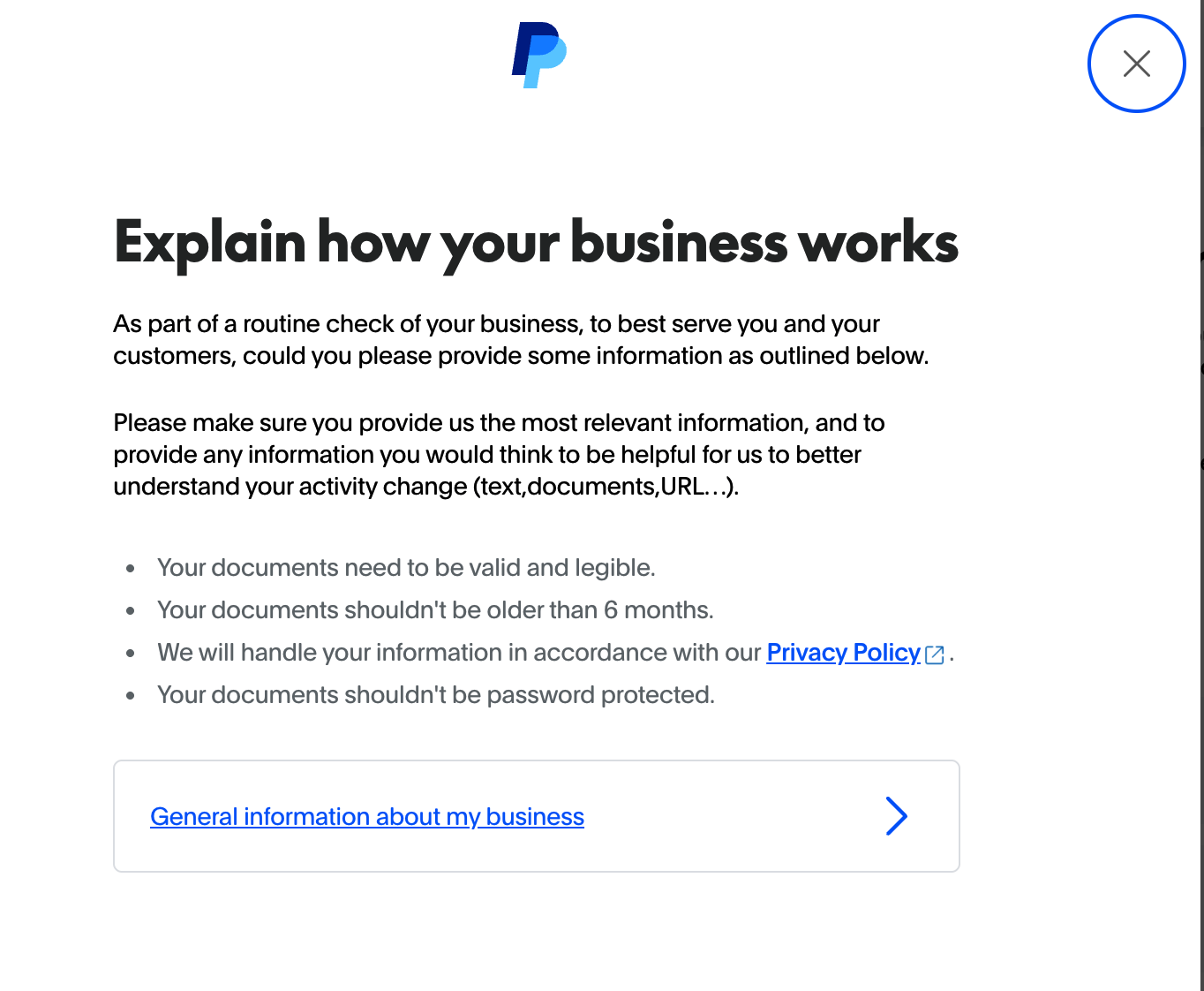 PayPal take care screenshot 4