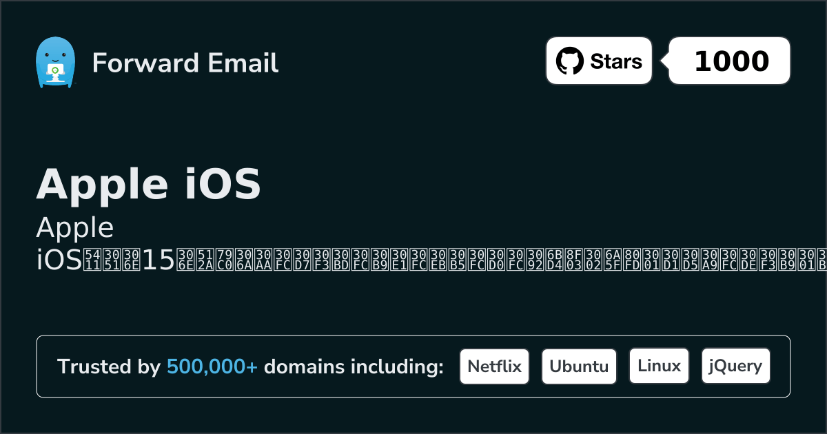 Apple iOS向け15の優秀なオープンソースメールサーバー 2026