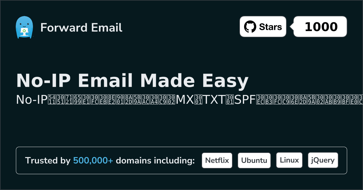 No-IPでメールを設定する方法