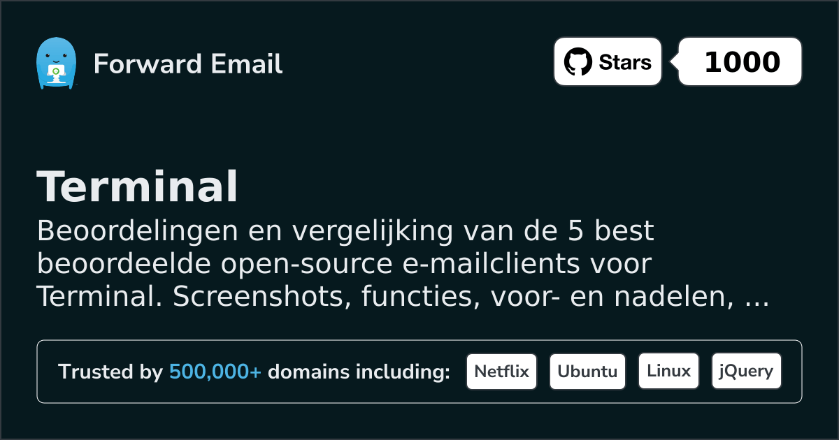 5 Hoogst gewaardeerde Open Source E-mailclients voor Terminal 2026