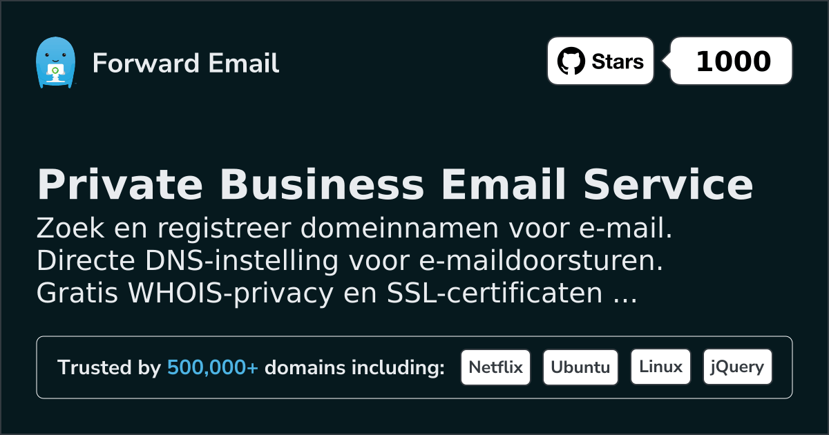 Registreer domein voor e-mail - Vind uw perfecte domeinnaam