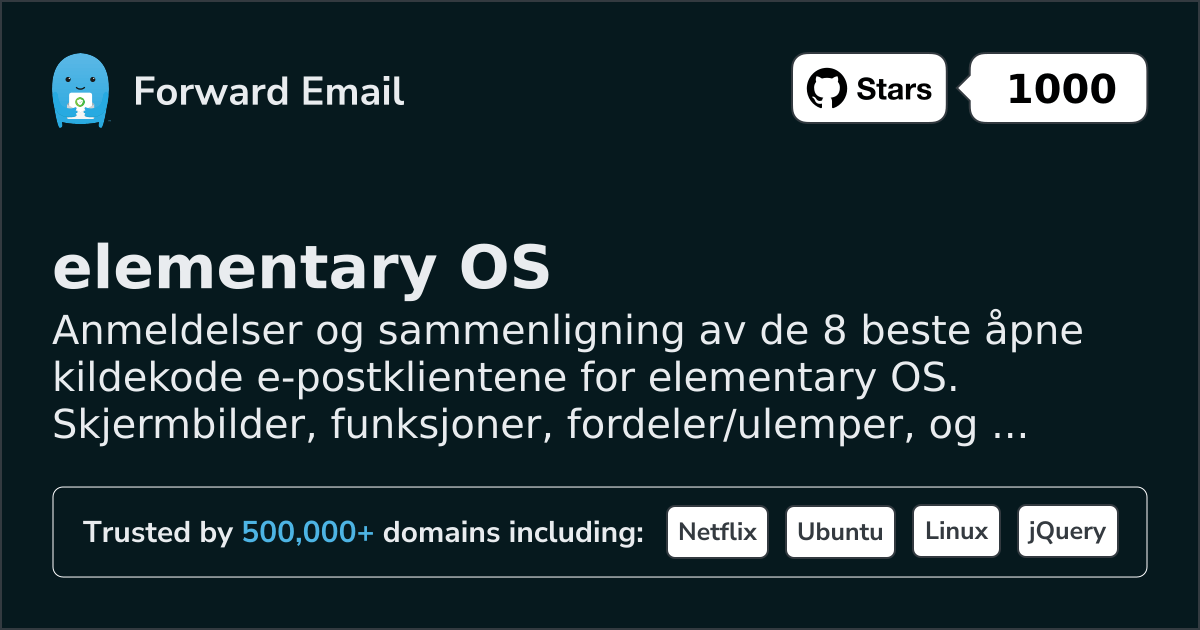 8 Beste Open Source E-postklienter for elementary OS 2026