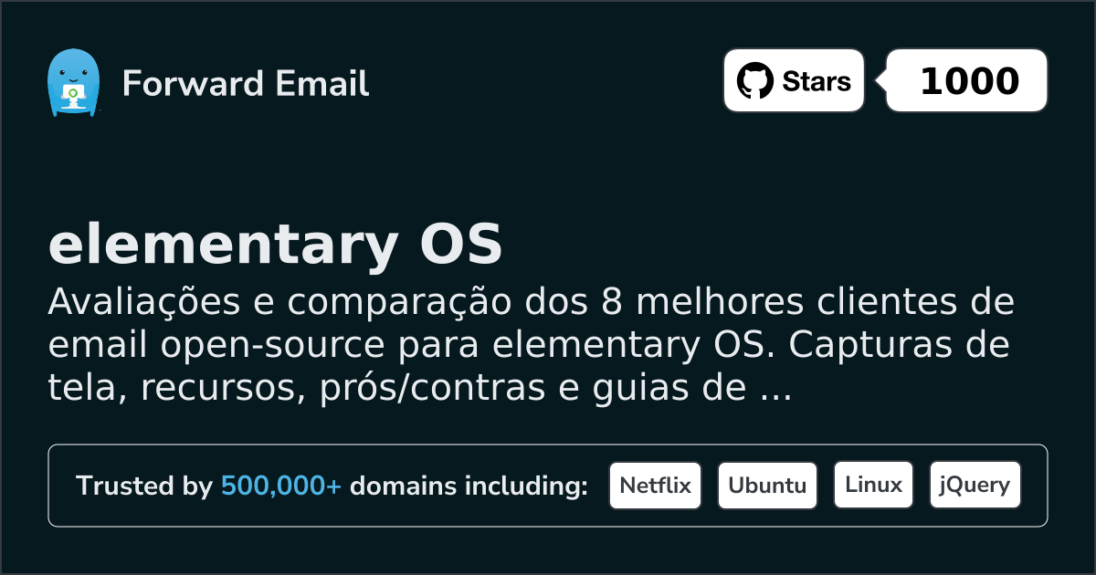 8 Melhores Clientes de Email Open Source para elementary OS 2026