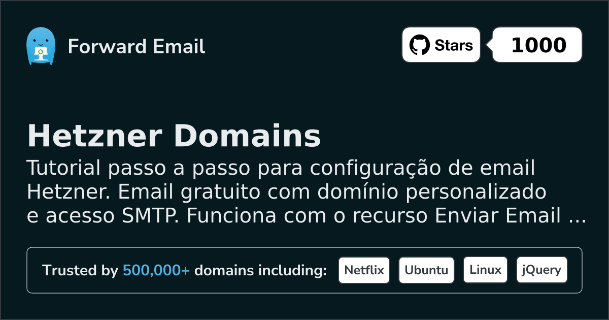 Como configurar e-mail com Hetzner