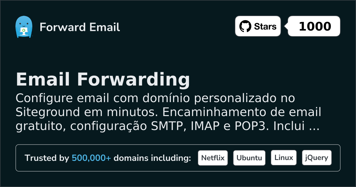 Como configurar e-mail com Siteground