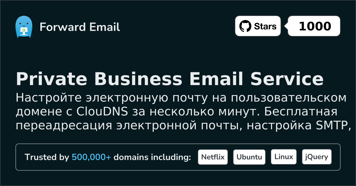 Как настроить электронную почту с помощью ClouDNS