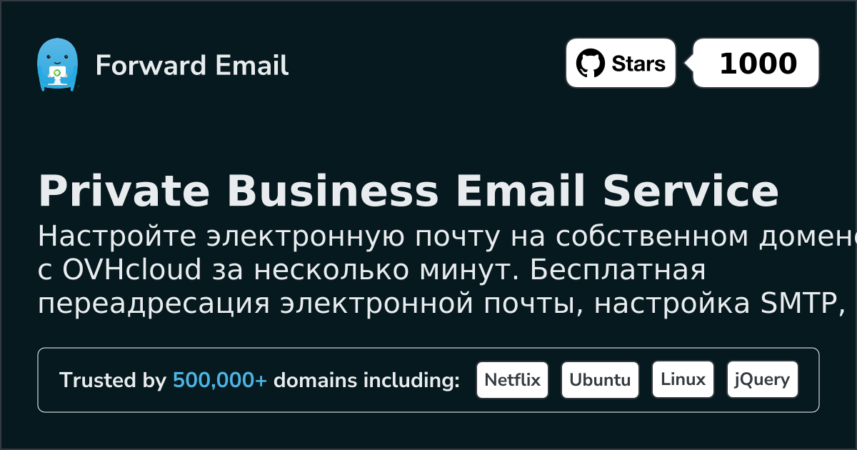 Как настроить электронную почту с помощью OVHcloud