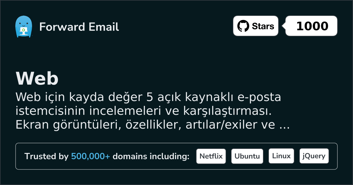 5 Kayda Değer Açık Kaynak E-posta İstemcisi Web 2026 için