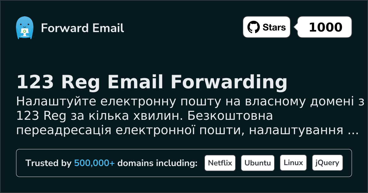 Як налаштувати електронну пошту за допомогою 123 Reg