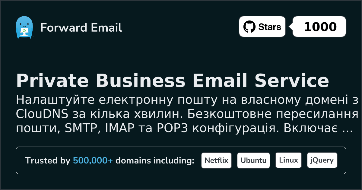 Як налаштувати електронну пошту за допомогою ClouDNS